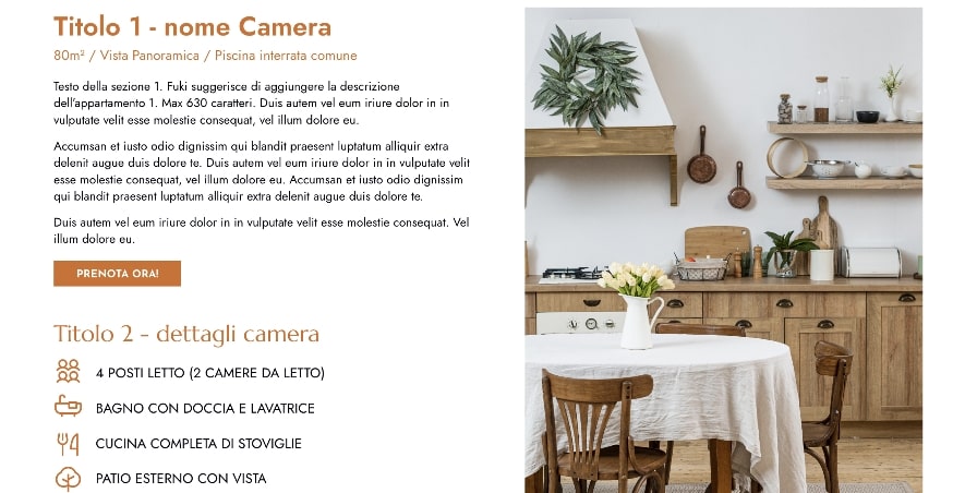 Sito web B&B - Immagine 2